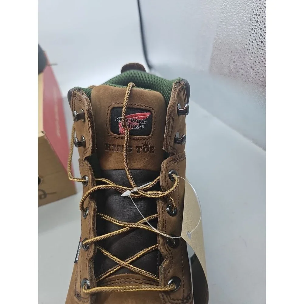 Red Wing Work Boot 2240 Men's Size 13 H Brown NEW Waterproof EN NonMetallic Toe